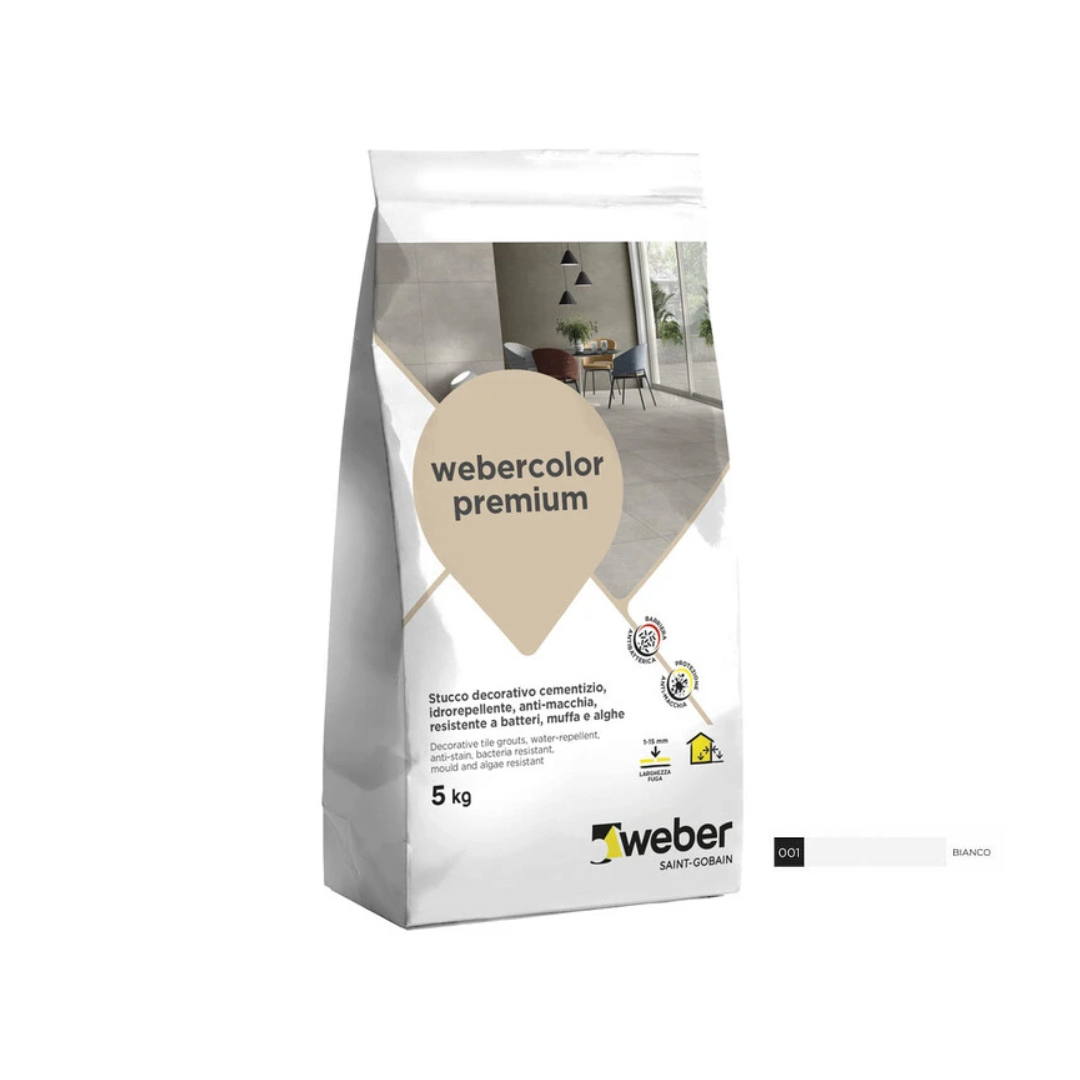 webercolor Premium - Blanca 5 kg