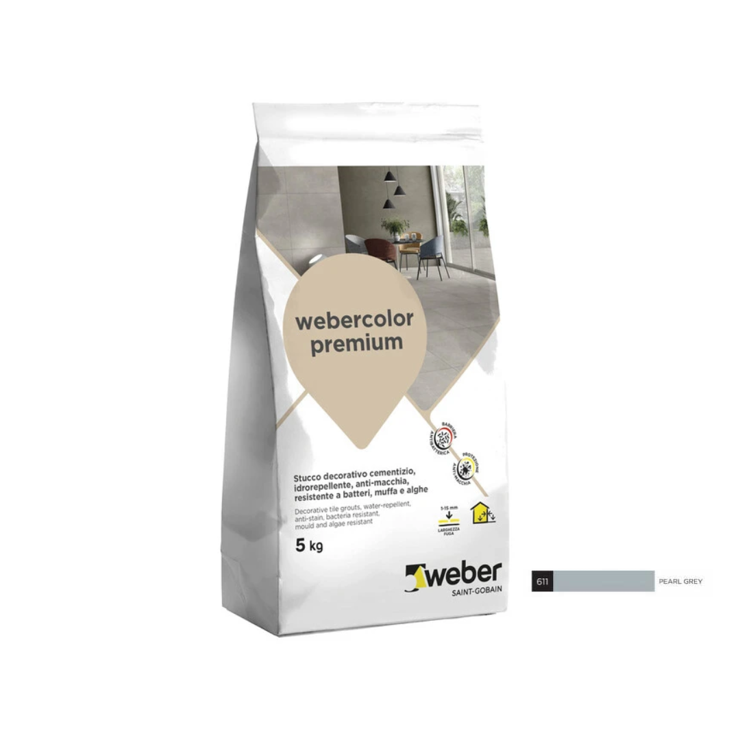 webercolor Premium - Pearl Grey 5 kg